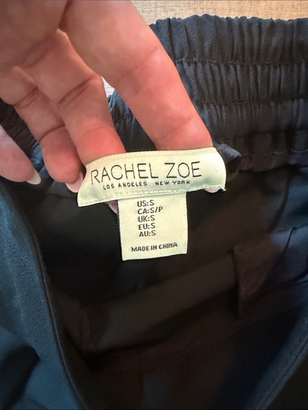 🎉Rachel Zoe Black Cropped Tailored Trousers - Picture 2 of 4